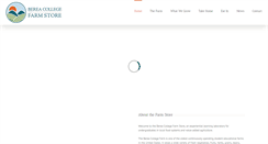 Desktop Screenshot of bereacollegefarmstore.com